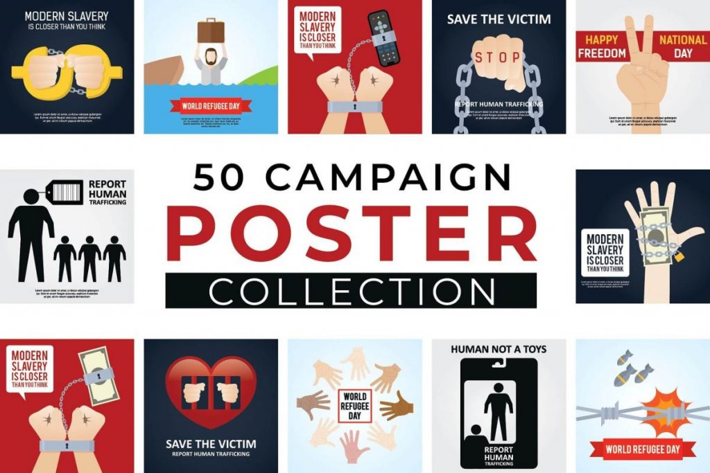 125 Campaign Posters Collections - poster maker