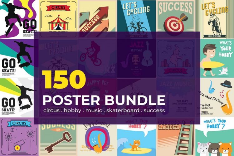 150+ Artistic Illustration Poster Template - cover
