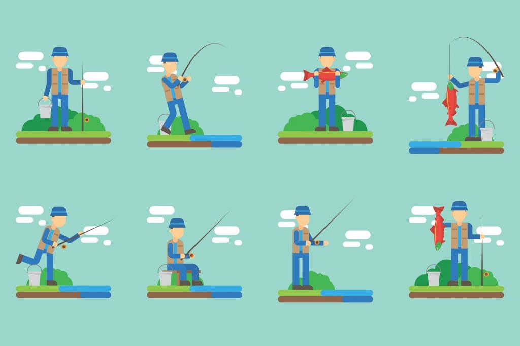 Fishing Clipart Illustration - fish clipart