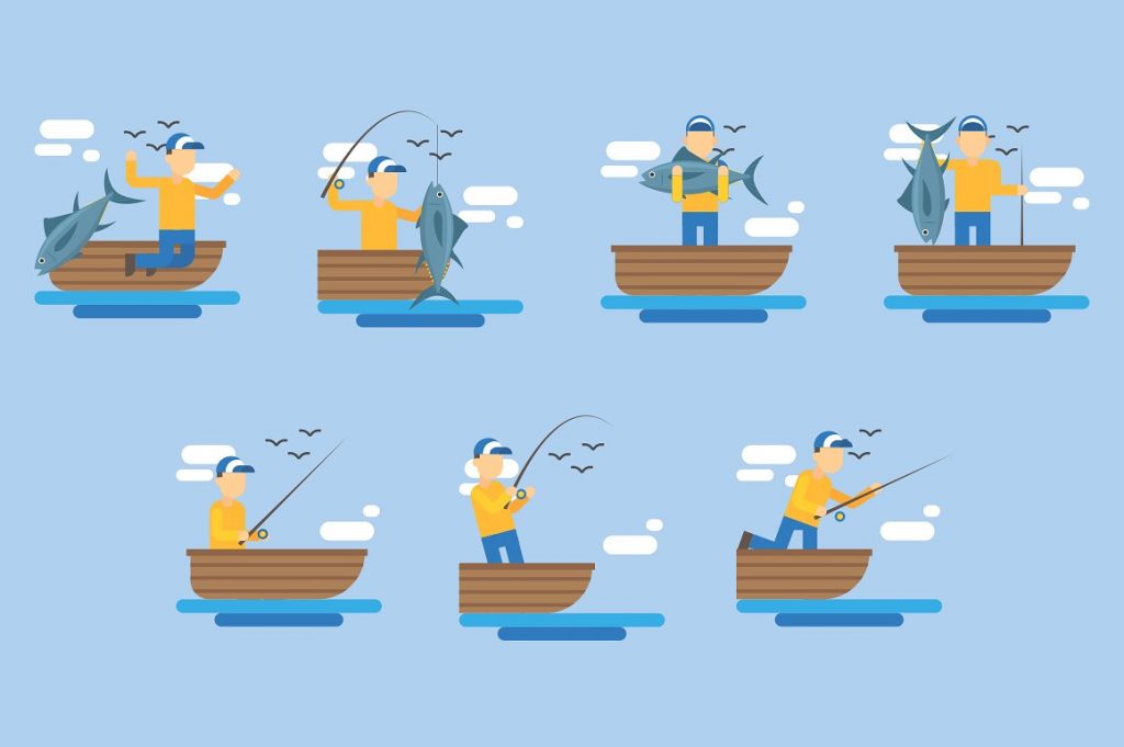 Fishing Clipart Illustration - fish clipart 2
