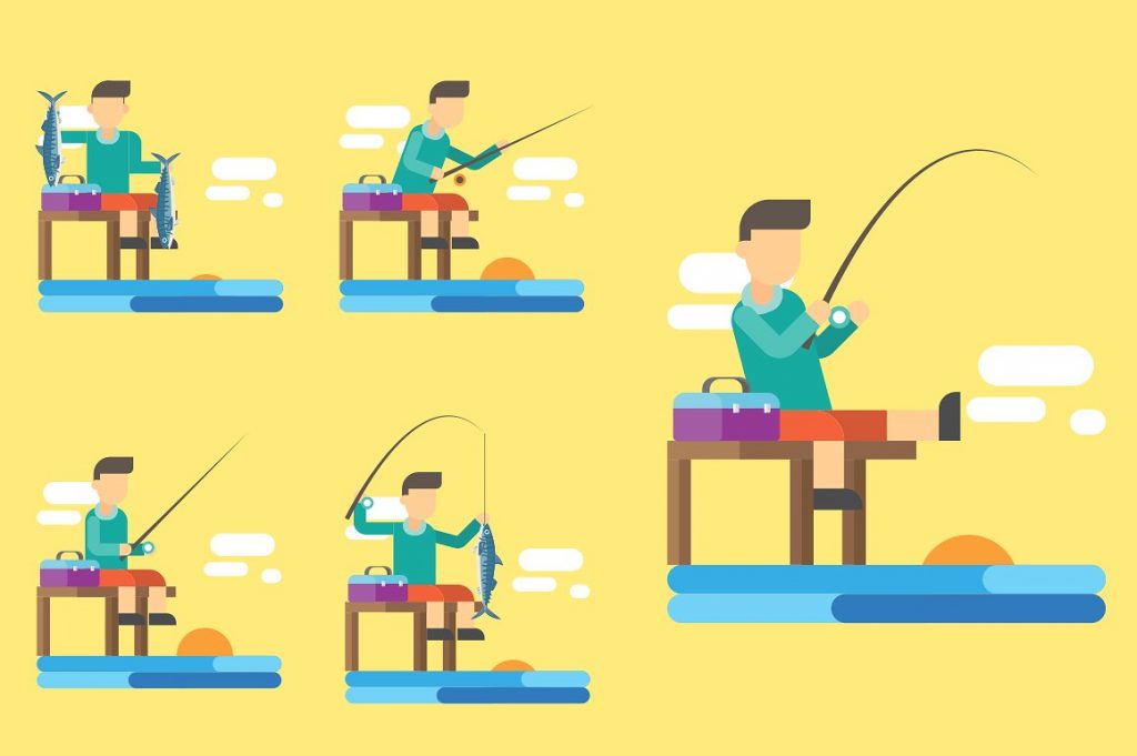 Fishing Clipart Illustration - fish clipart 3