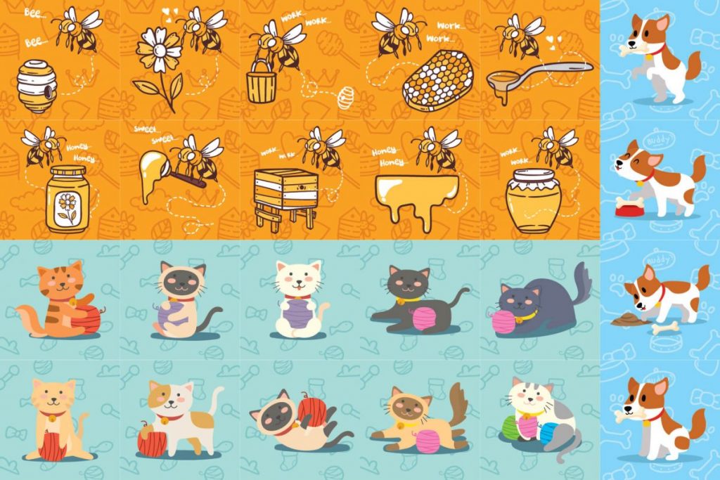 125 Animal Clipart Bundle - preview 1