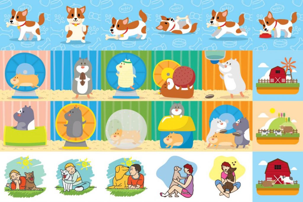 125 Animal Clipart Bundle - preview 2