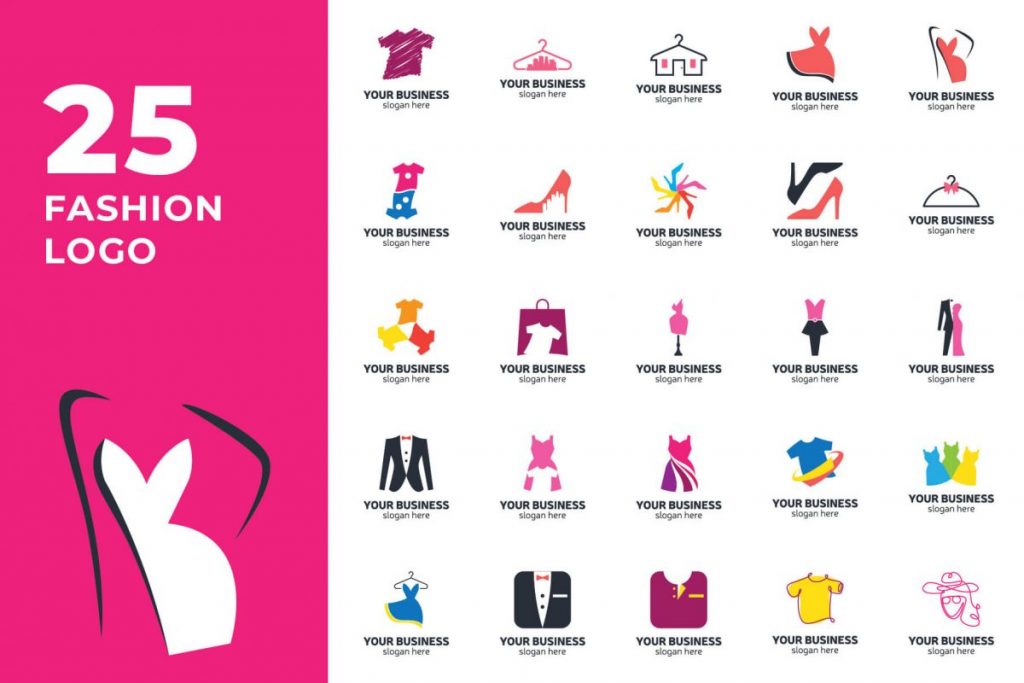200 Modern Logo Design Collection Pack - FASHION LOGO