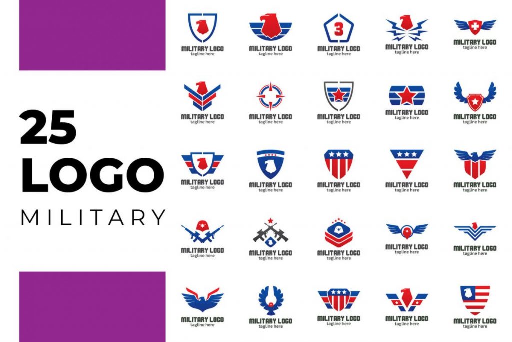200 Professional Branding Logo Design - MILITARY LOGO