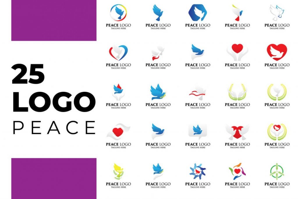 200 Professional Branding Logo Design - PEACE LOGO