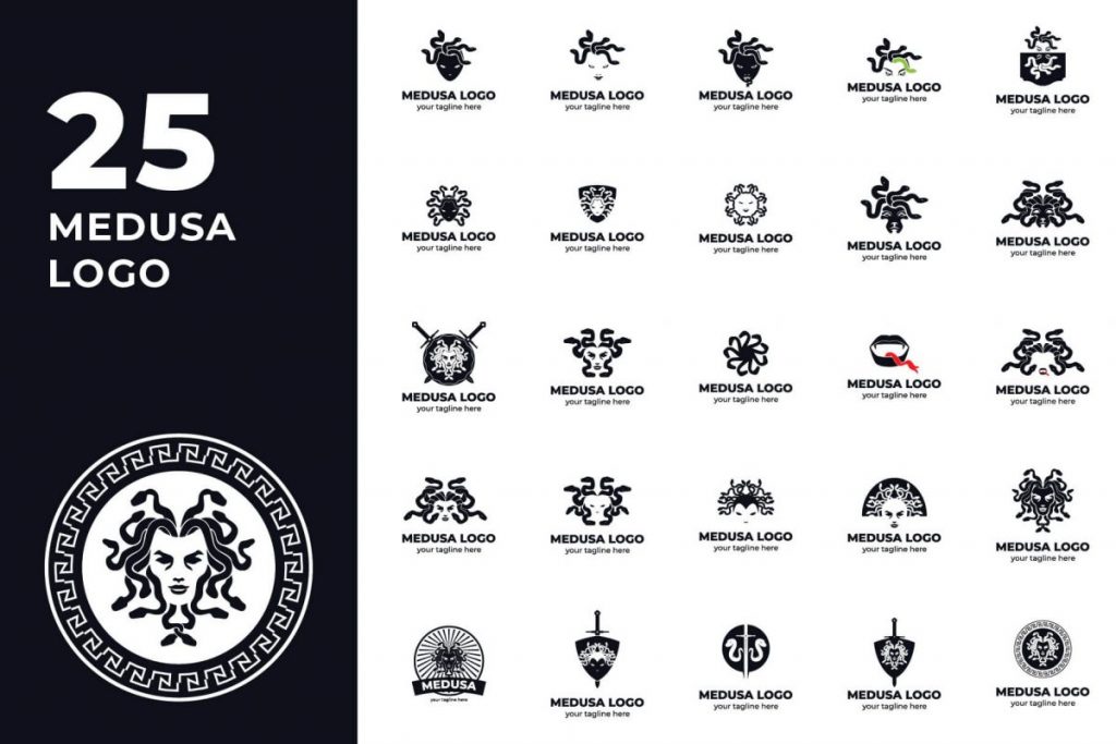 Logo Template Bundle - MEDUSA LOGO