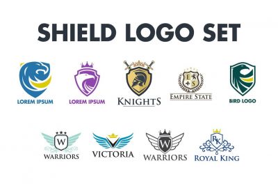 Royal Shield Logo Bundle