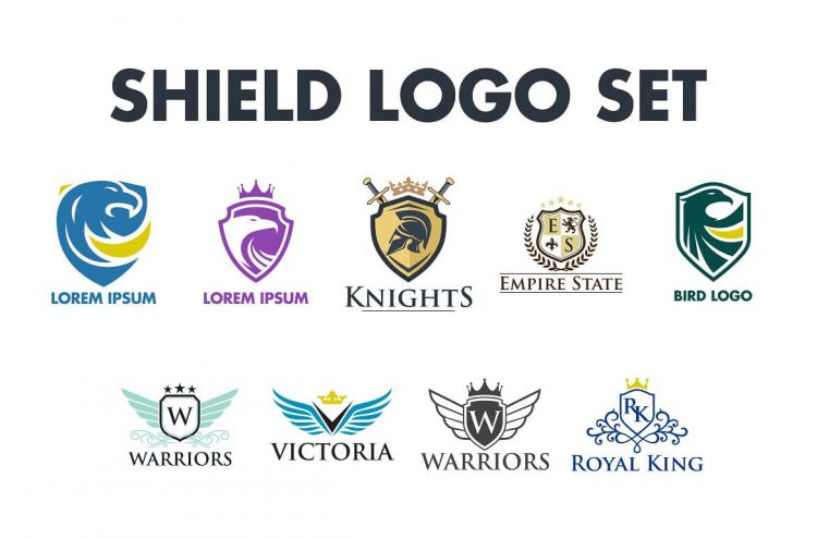 Royal Shield Logo Bundle