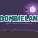 Scary Font Zoombieland