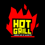 Gaming Font hot grill