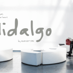 handwriting font hidalgo