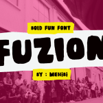 Bubble Font Fuzion