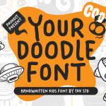 Cute Font Your Doodle Font
