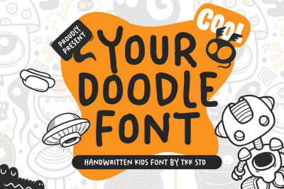 Cute Font Your Doodle Font