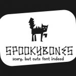 Scary Font Spookybones