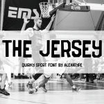 Western Font The Jersey
