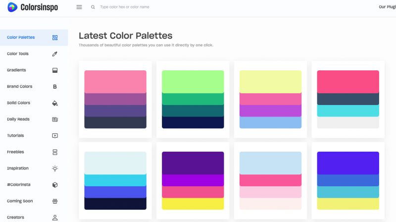 Colorsinspo, the Ultimate Resource for Color Usage and Design