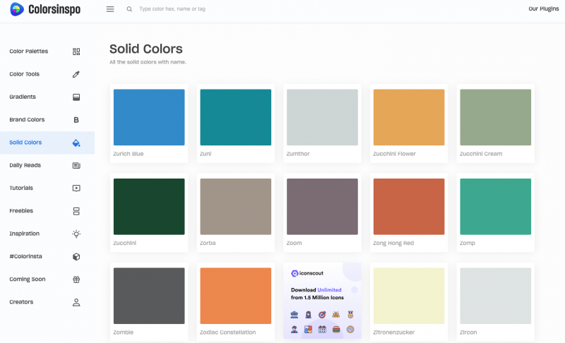 colorinspo features