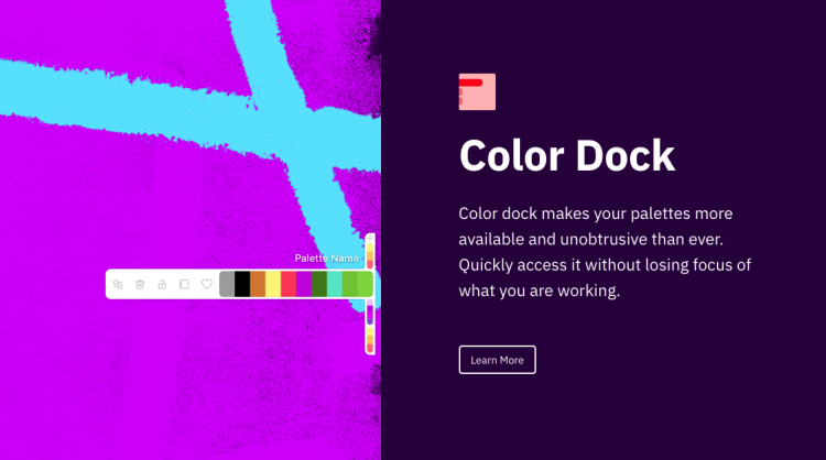 color dock in sip app
