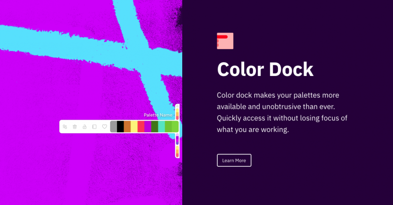 color dock in sip app