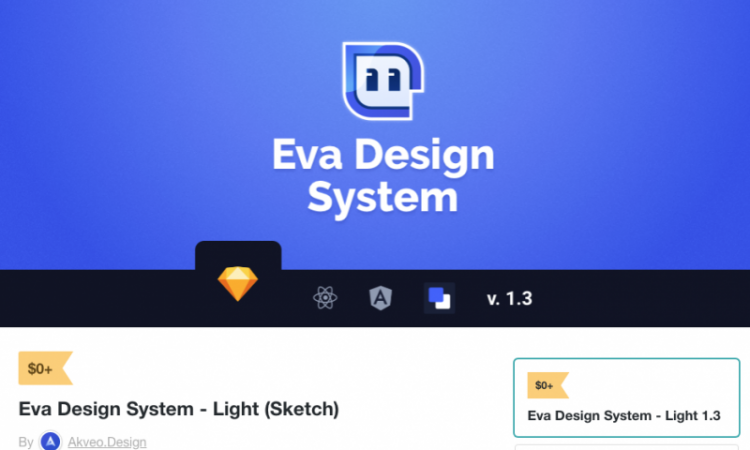 sketch in eva design system