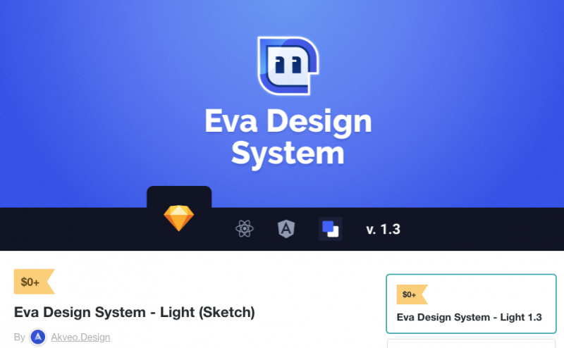 sketch in eva design system