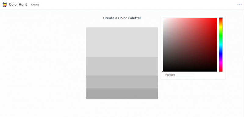 Color Palettes for Designers and Artists - Color Hunt