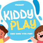 Cute Font Kiddy Play
