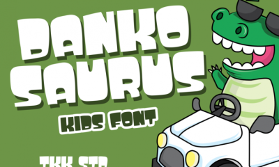 Cute Font Dankosaurus