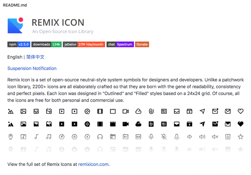 remix icon github