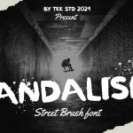 graffiti font vandalism