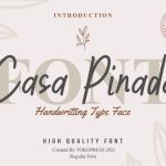 Cute Font Casa Pinada