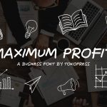 handwriting font maximum profit