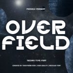 Futuristic Font overfield