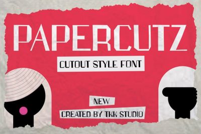 Music Font papercutz