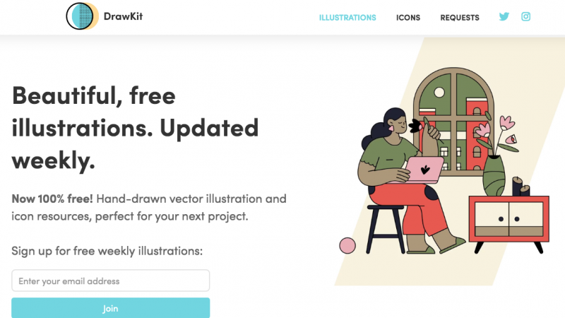 Drawkit - Free Illustrations