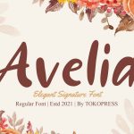 Cute Font Avelia