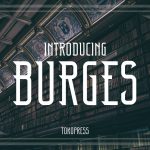 Vintage Font Burges