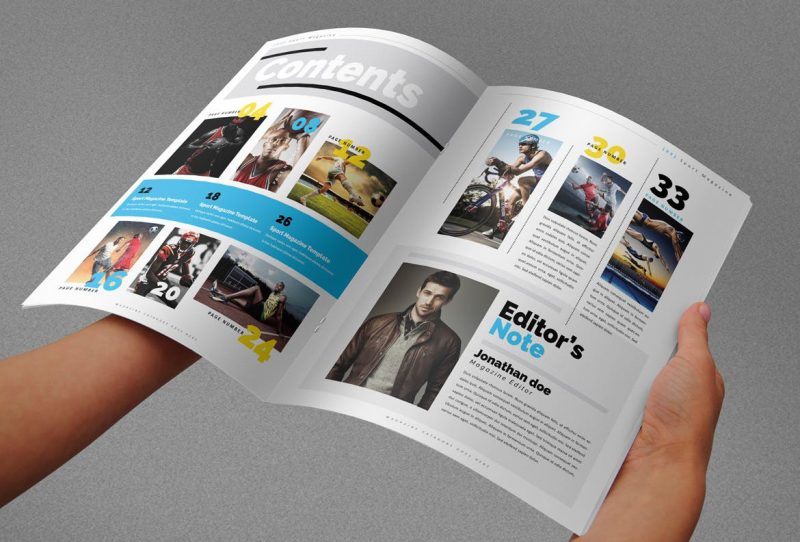 magazine layout design