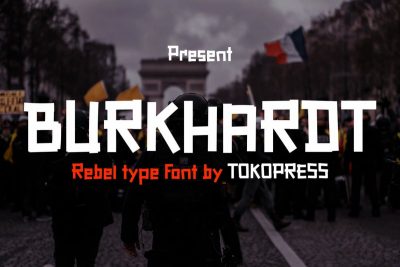 Graffiti Font Burkhardt