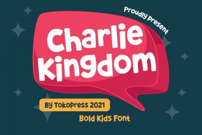 kids font charlie kingdom