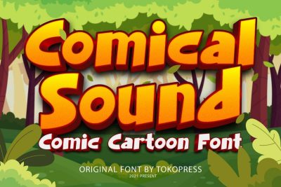 Funny Font comical sound