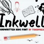 handwriting font inkwell