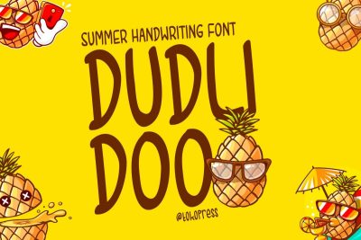 Funny Font dudlidoo