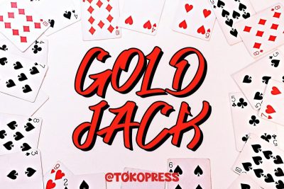 Gold Jack graffiti font