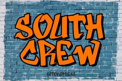 Graffiti Font South Crew