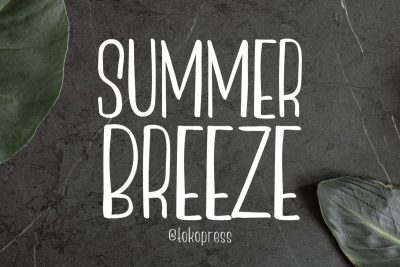 Handwriting Font Summer Breeze