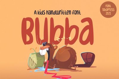 Handwriting Font Bubba