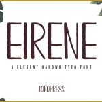 Cute Font Eirene
